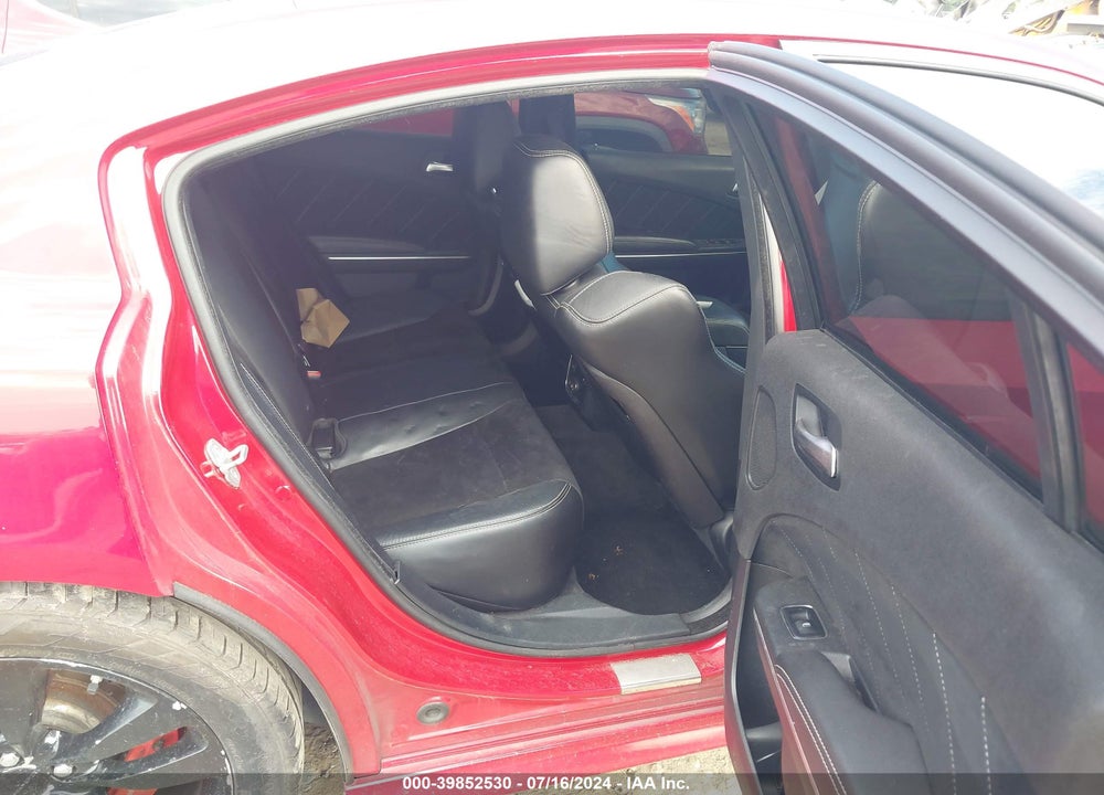 2012 DODGE CHARGER SRT8 VIN: 2C3CDXEJ3CH185712