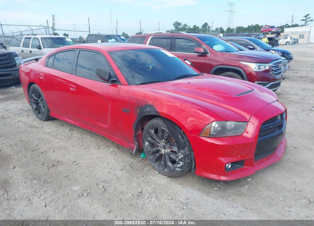 2012 DODGE CHARGER SRT8 VIN: 2C3CDXEJ3CH185712