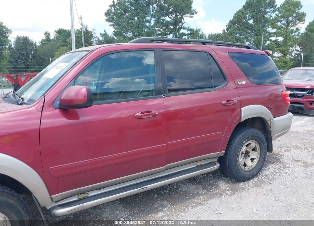 2002 TOYOTA SEQUOIA SR5 V8 VIN: 5TDZT34A02S081410