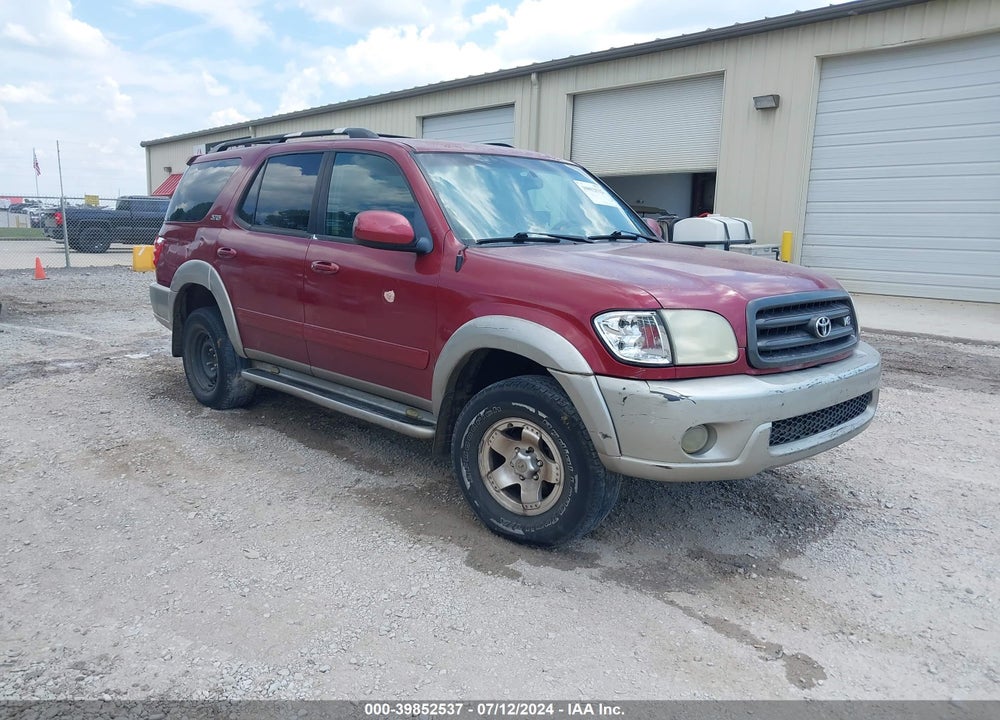 2002 TOYOTA SEQUOIA SR5 V8 VIN: 5TDZT34A02S081410