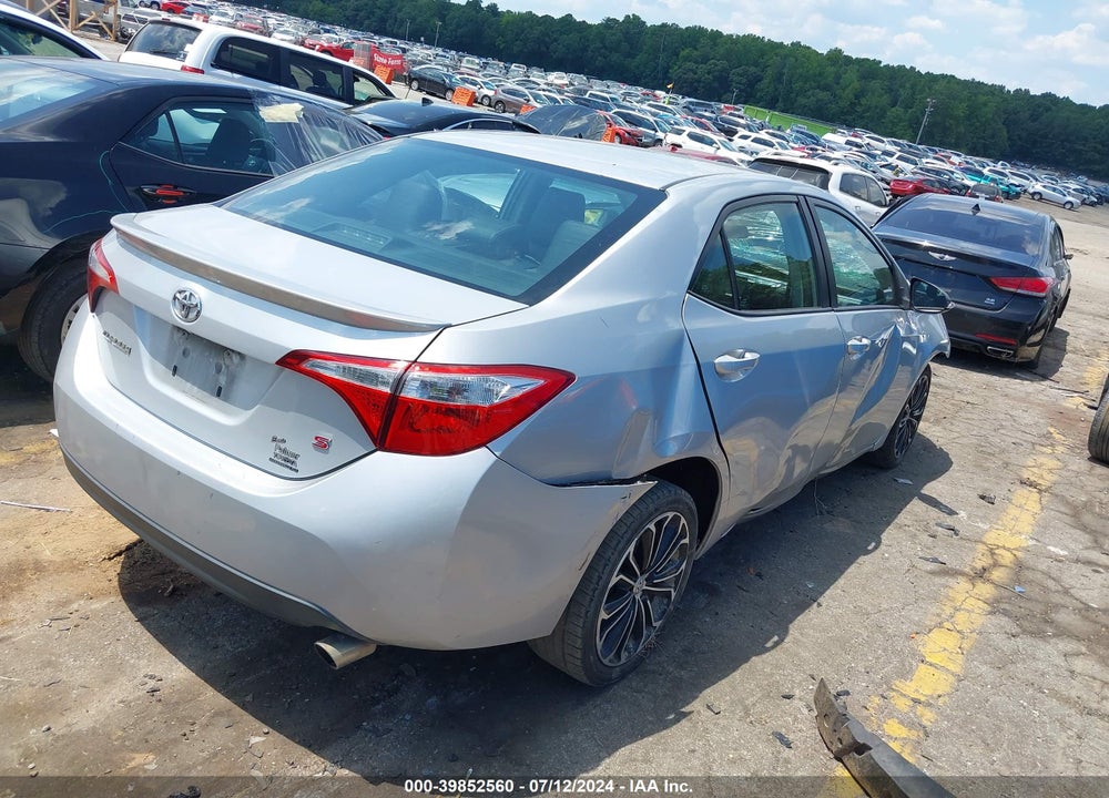 2015 TOYOTA COROLLA S PLUS VIN: 2T1BURHE9FC266522