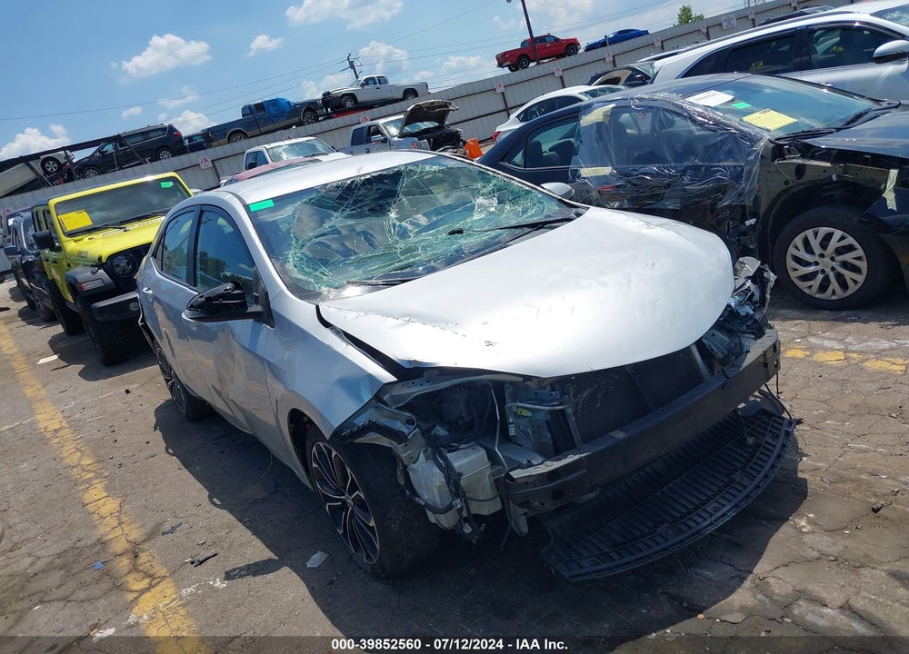 2015 TOYOTA COROLLA S PLUS VIN: 2T1BURHE9FC266522