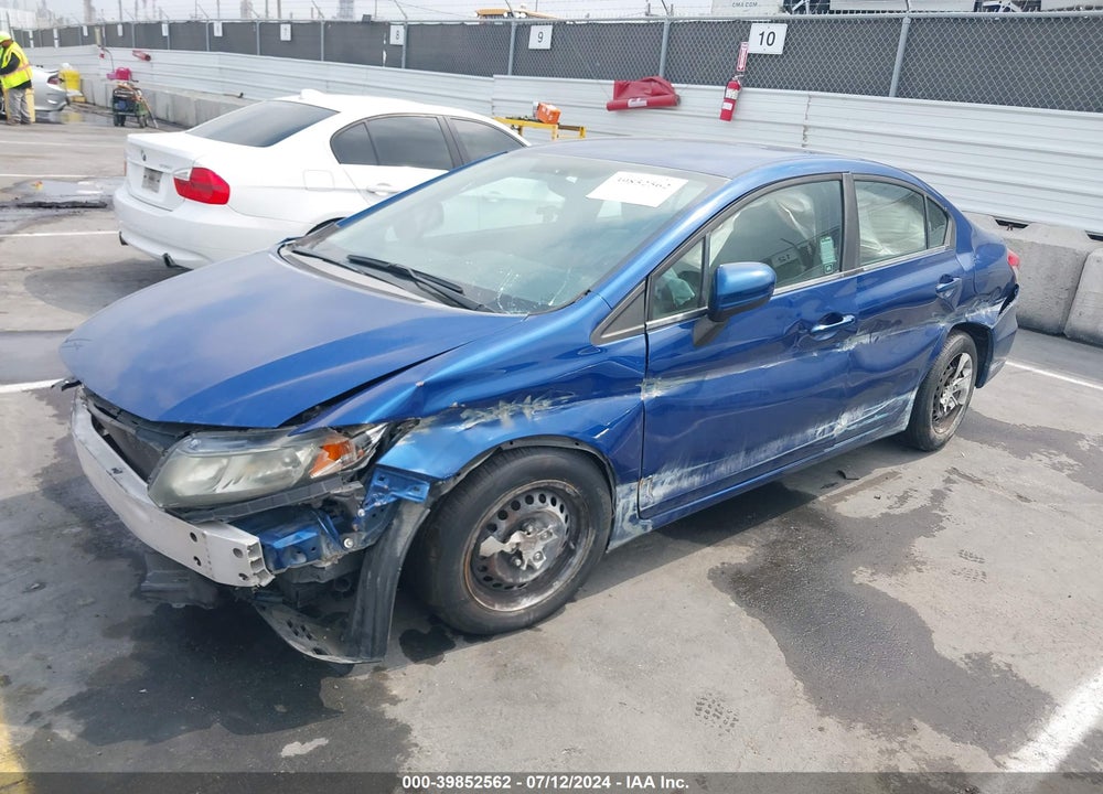 2015 HONDA CIVIC LX VIN: 19XFB2F53FE261609