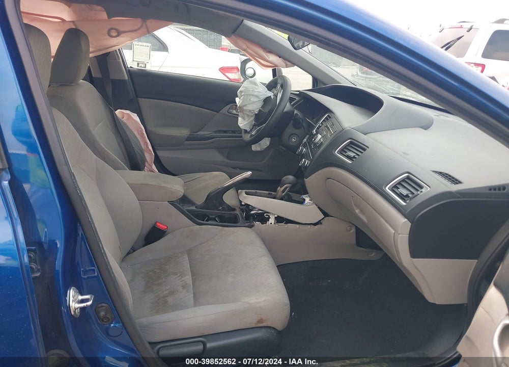 2015 HONDA CIVIC LX VIN: 19XFB2F53FE261609