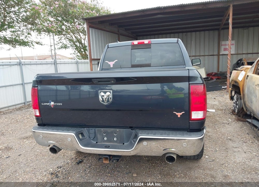 2017 RAM 1500 LONE STAR SILVER 4X2 5'7 BOX VIN: 1C6RR6LT4HS805321