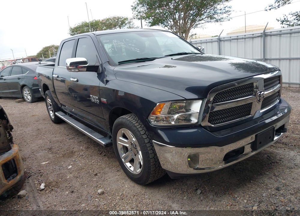 2017 RAM 1500 LONE STAR SILVER 4X2 5'7 BOX VIN: 1C6RR6LT4HS805321