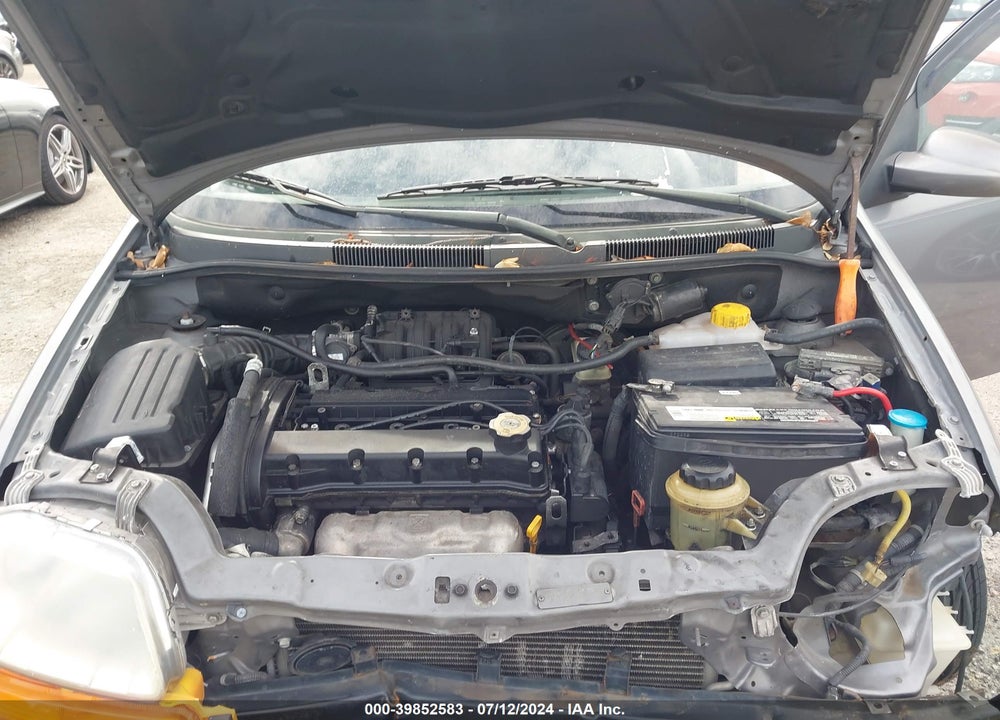 2006 CHEVROLET AVEO LS VIN: KL1TD666X6B683278