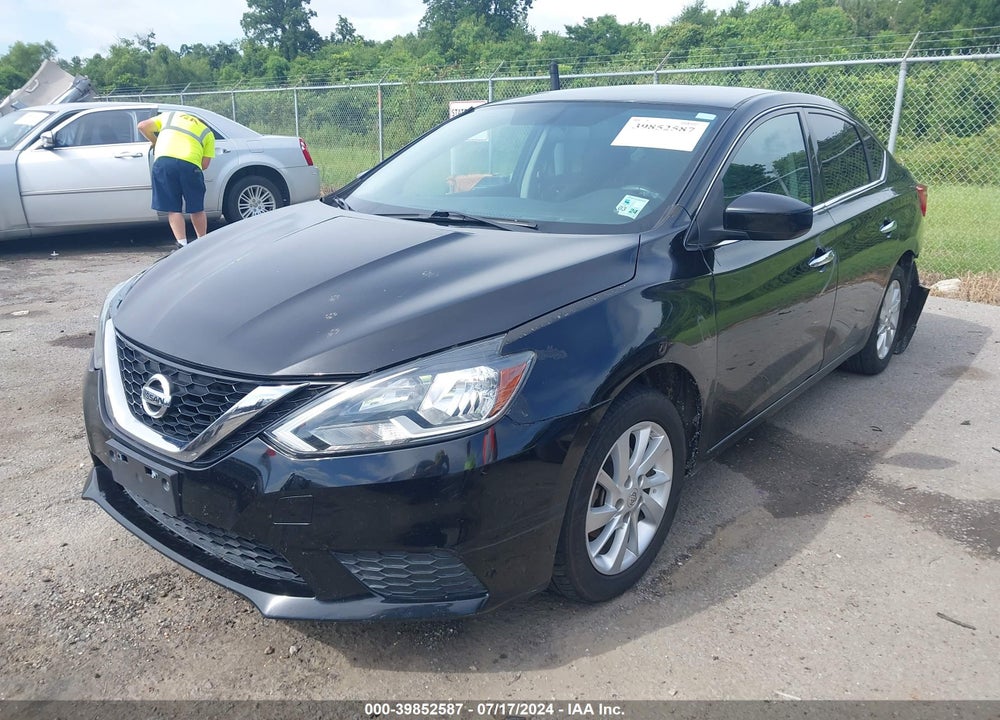2017 NISSAN SENTRA SV VIN: 3N1AB7AP6HL654960