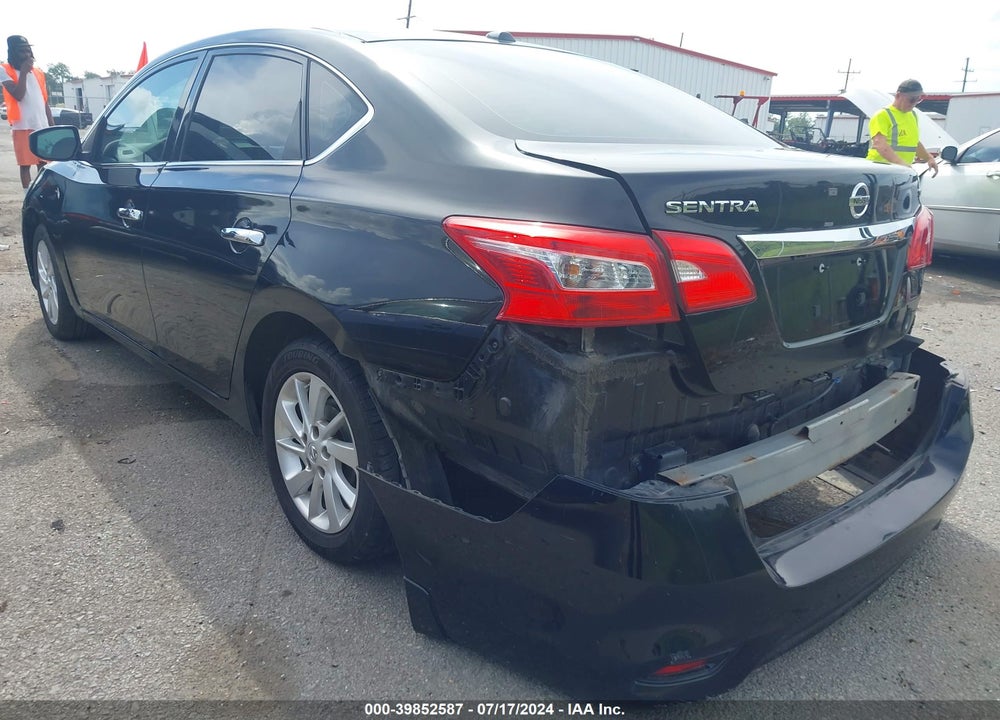 2017 NISSAN SENTRA SV VIN: 3N1AB7AP6HL654960