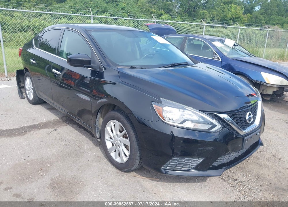2017 NISSAN SENTRA SV VIN: 3N1AB7AP6HL654960