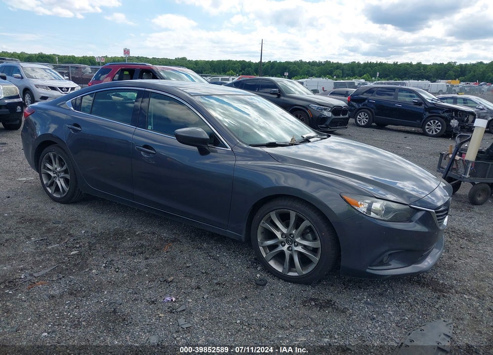 2014 MAZDA 6 I GRAND TOURING VIN: JM1GJ1W69E1127697