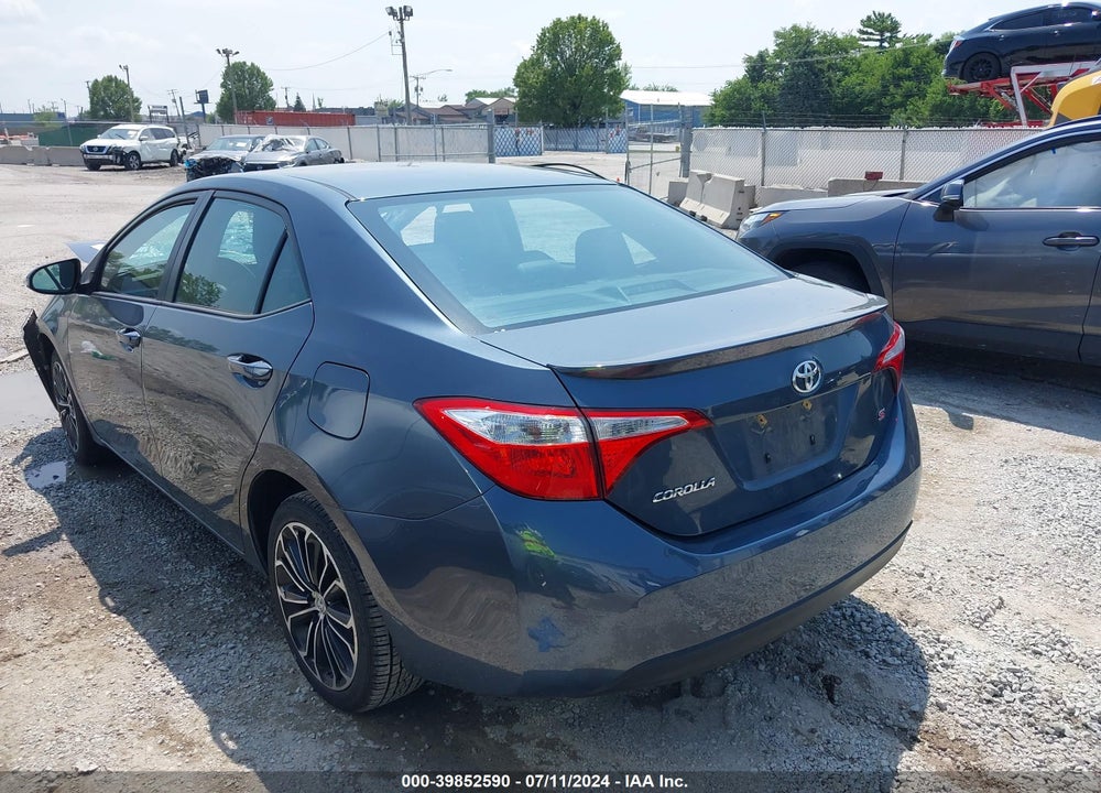 2016 TOYOTA COROLLA S PLUS VIN: 2T1BURHE1GC574706