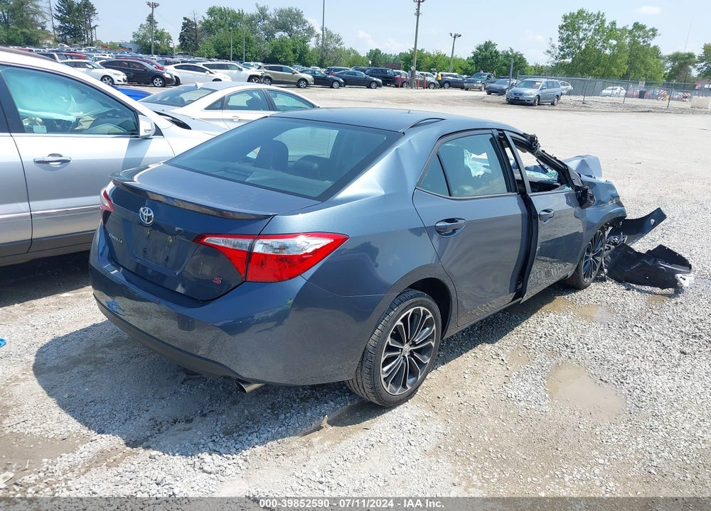 2016 TOYOTA COROLLA S PLUS VIN: 2T1BURHE1GC574706