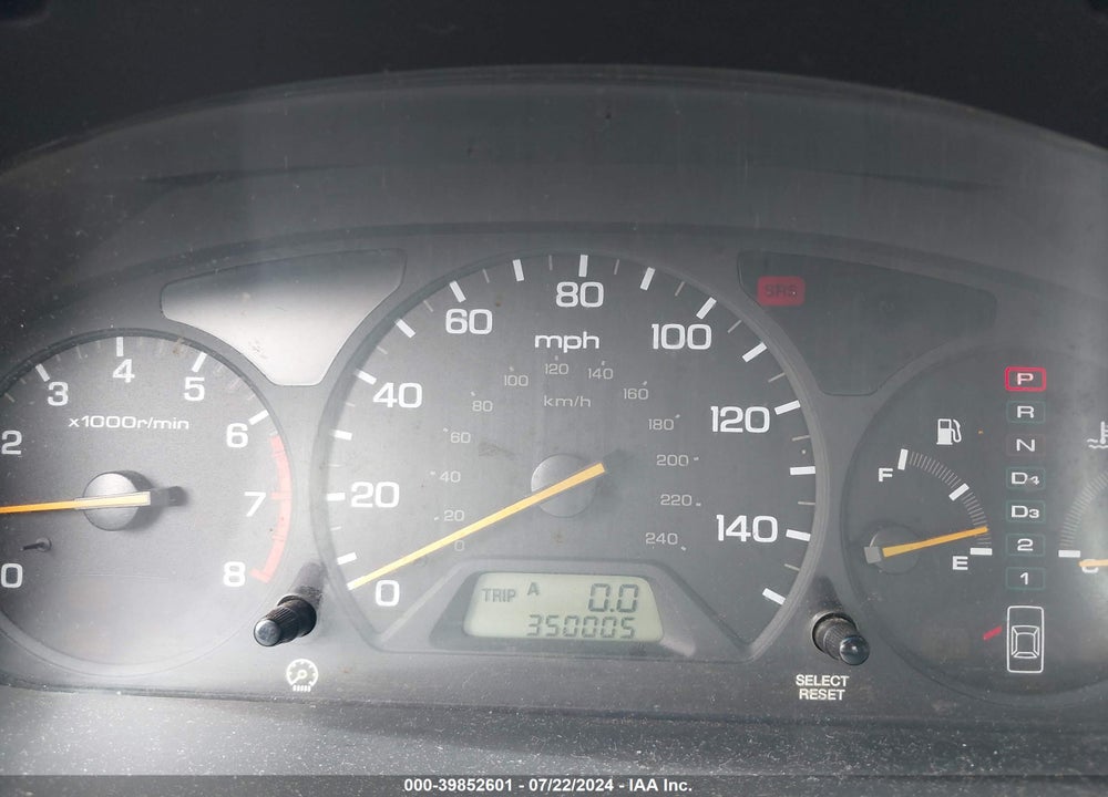 2000 HONDA ACCORD 3.0 EX VIN: 1HGCG1659YA071240