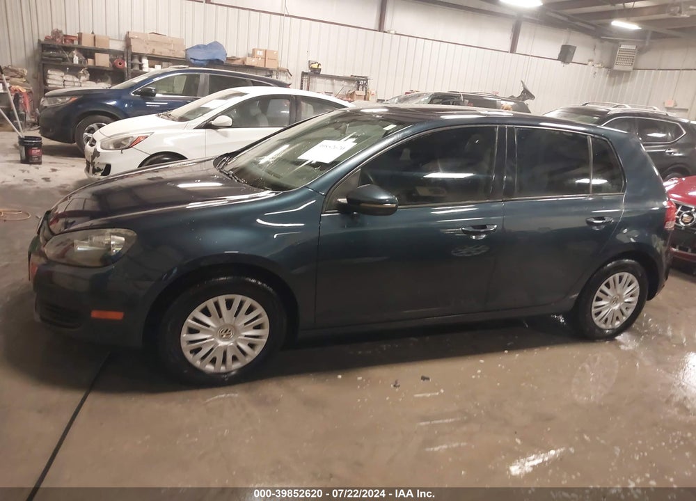 2011 VOLKSWAGEN GOLF 2.5L 4-DOOR VIN: WVWDA7AJ5BW048351