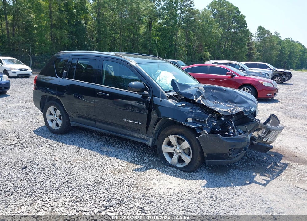 2014 JEEP COMPASS LATITUDE VIN: 1C4NJDEB1ED631716