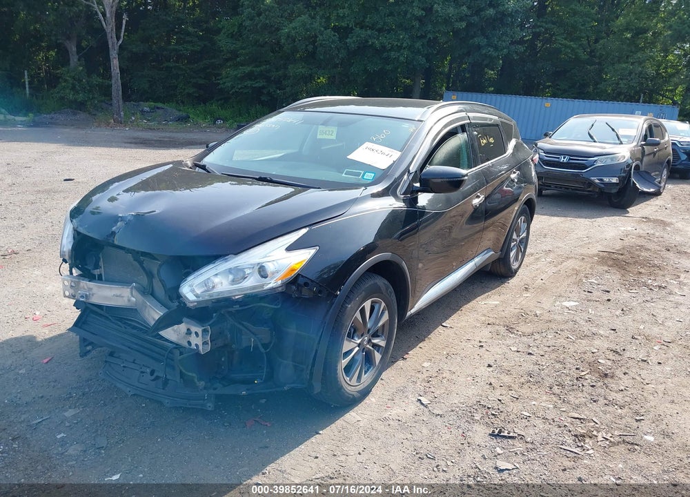 2016 NISSAN MURANO PLATINUM/S/SL/SV VIN: 5N1AZ2MH9GN112391