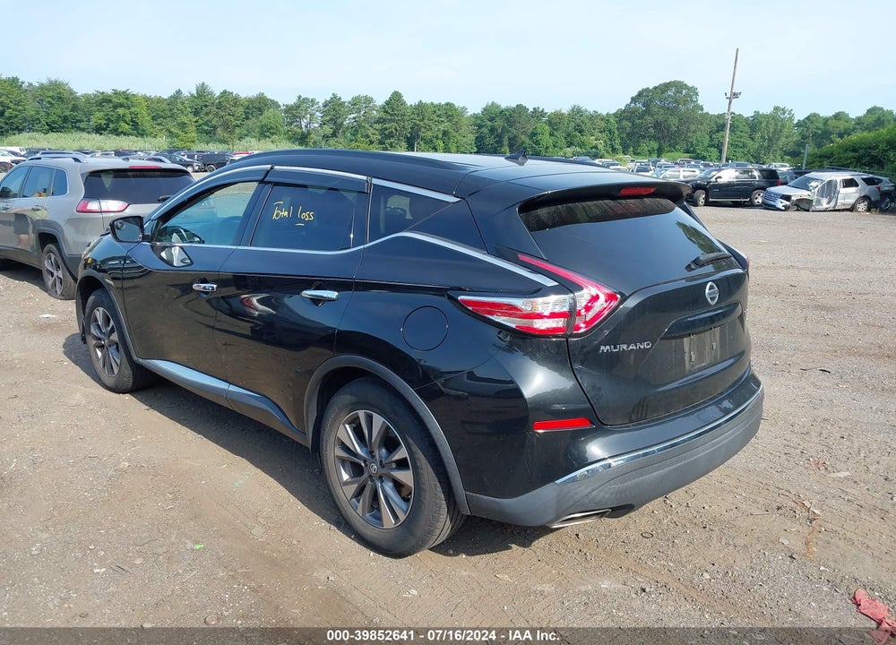 2016 NISSAN MURANO PLATINUM/S/SL/SV VIN: 5N1AZ2MH9GN112391