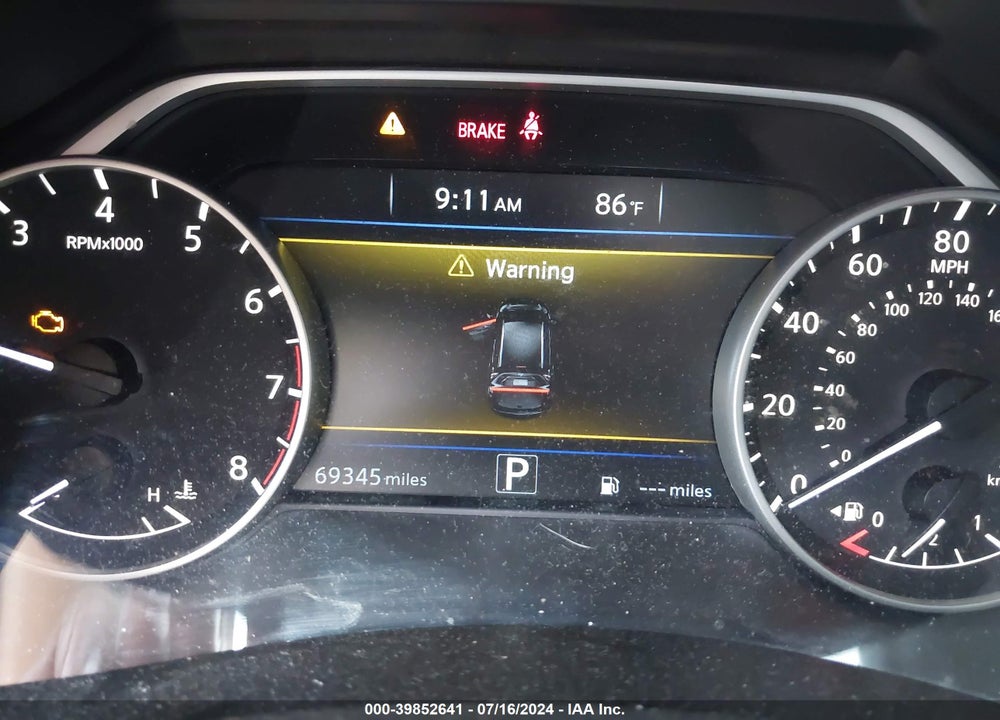 2016 NISSAN MURANO PLATINUM/S/SL/SV VIN: 5N1AZ2MH9GN112391