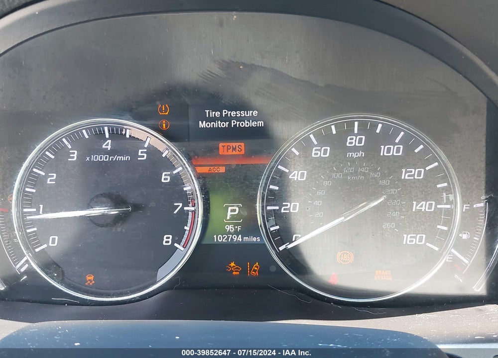 2017 ACURA RLX VIN: JH4KC1F97HC000114