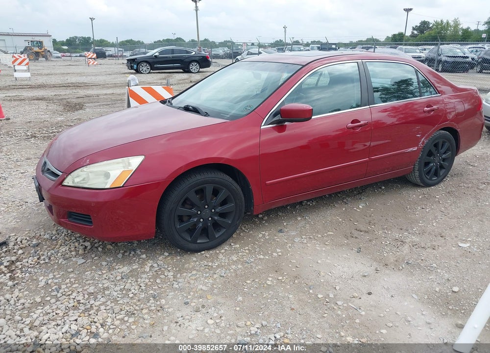 2007 HONDA ACCORD 3.0 EX VIN: 1HGCM66527A023700