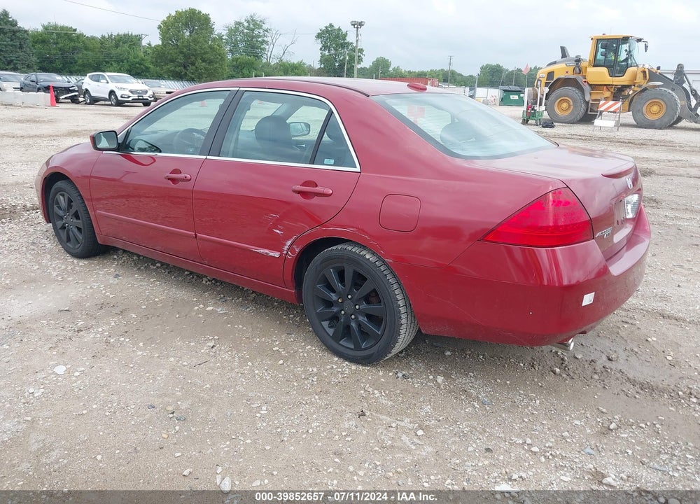 2007 HONDA ACCORD 3.0 EX VIN: 1HGCM66527A023700
