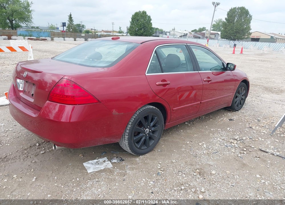 2007 HONDA ACCORD 3.0 EX VIN: 1HGCM66527A023700