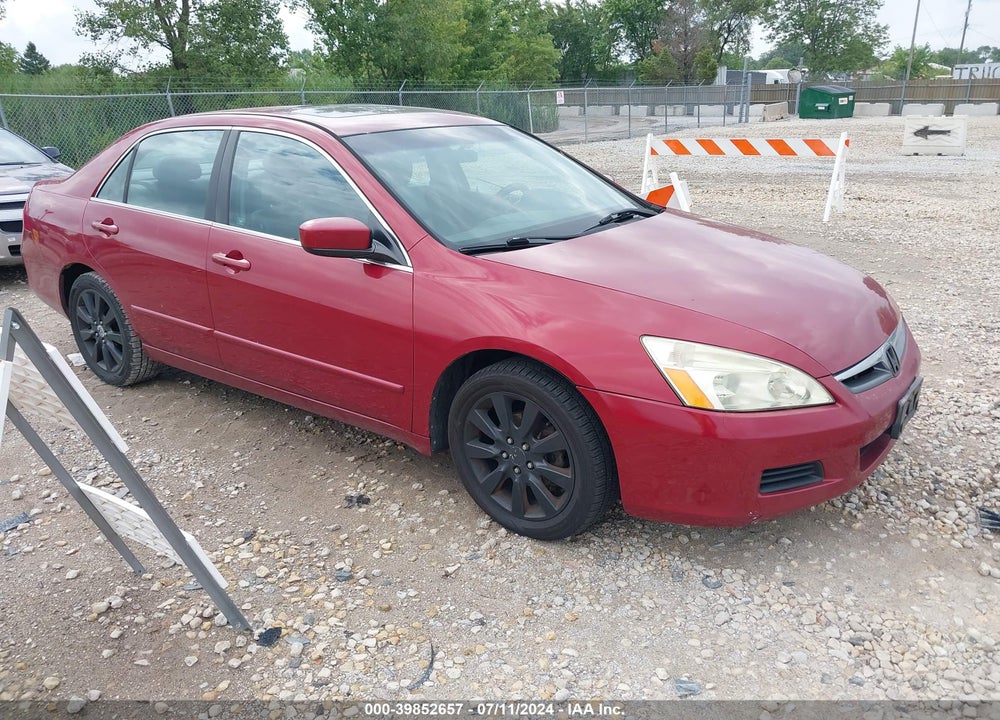 2007 HONDA ACCORD 3.0 EX VIN: 1HGCM66527A023700
