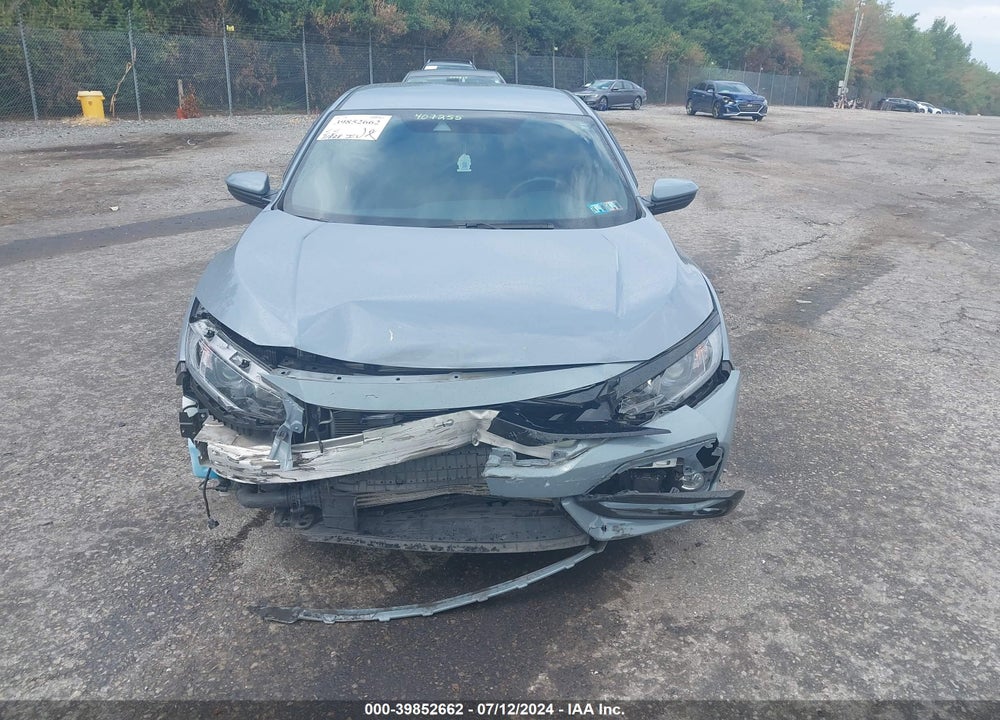 2021 HONDA CIVIC SPORT VIN: SHHFK7H43MU407255