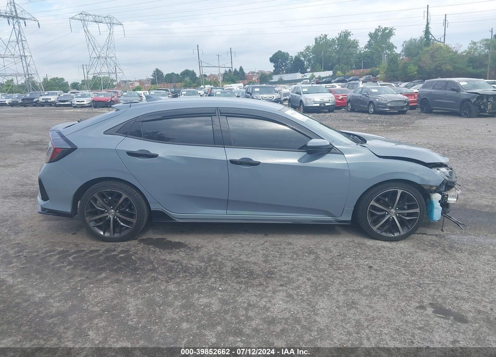 2021 HONDA CIVIC SPORT VIN: SHHFK7H43MU407255
