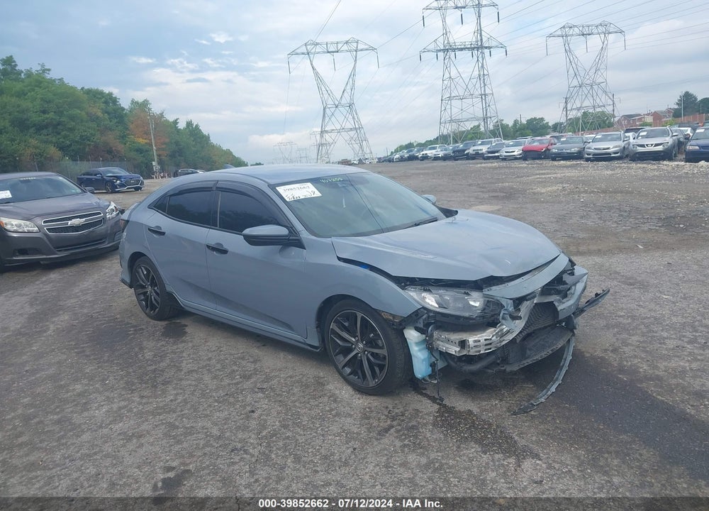 2021 HONDA CIVIC SPORT VIN: SHHFK7H43MU407255