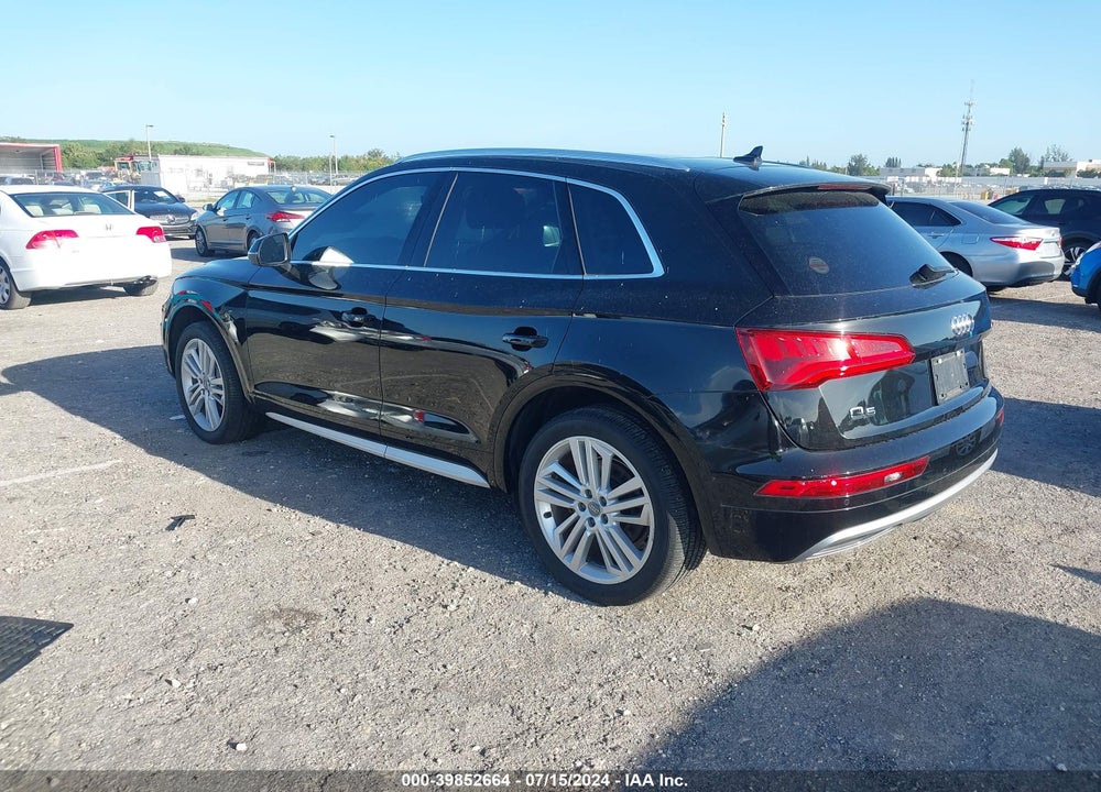 2019 AUDI Q5 45 PREMIUM VIN: WA1BNAFY1K2104768