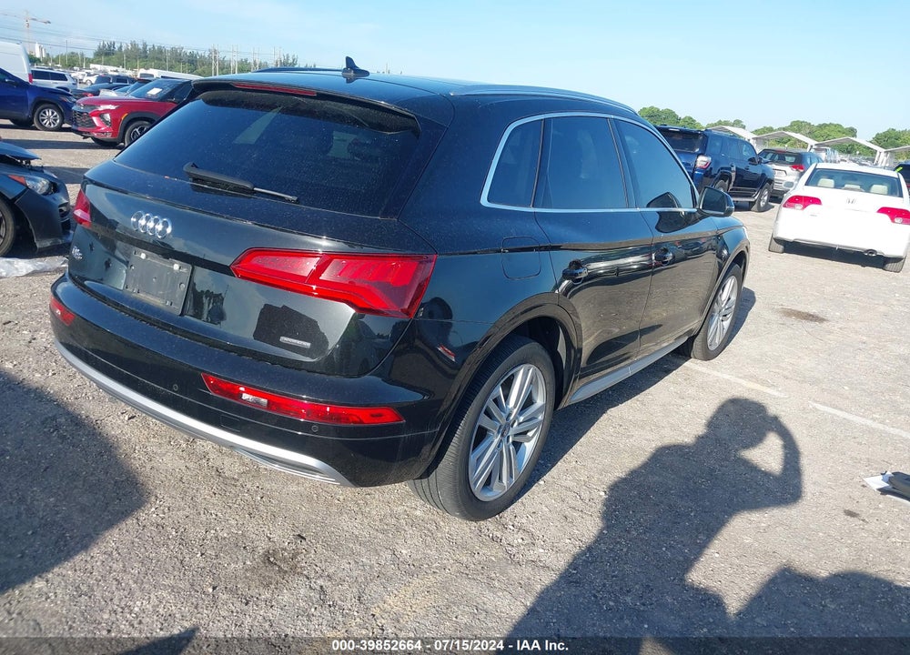 2019 AUDI Q5 45 PREMIUM VIN: WA1BNAFY1K2104768