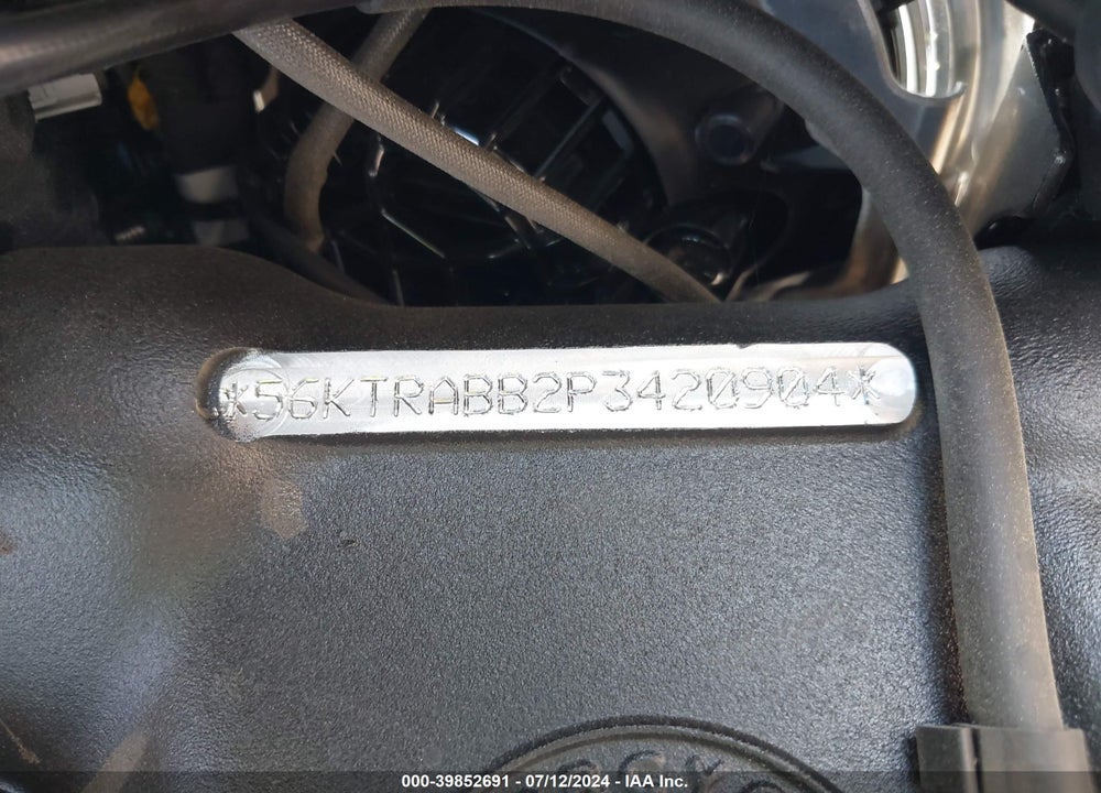 2023 INDIAN MOTORCYCLE CO. ROADMASTER VIN: 56KTRABB2P3420904