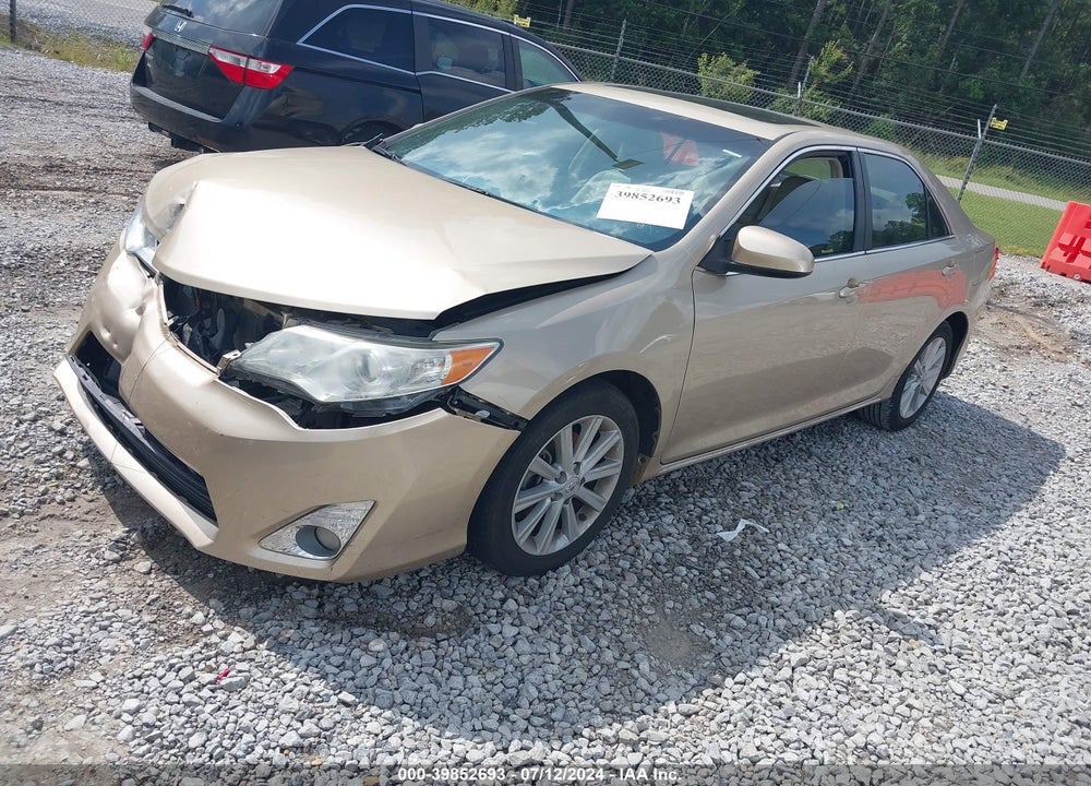 2012 TOYOTA CAMRY XLE VIN: 4T4BF1FK2CR207252