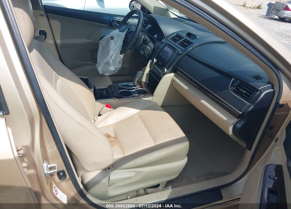 2012 TOYOTA CAMRY XLE VIN: 4T4BF1FK2CR207252