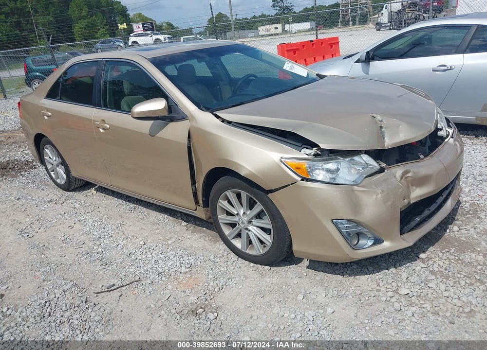 2012 TOYOTA CAMRY XLE VIN: 4T4BF1FK2CR207252