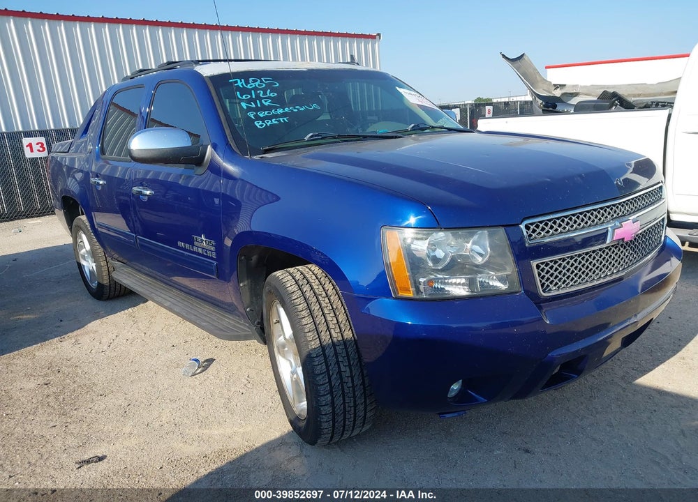 2013 CHEVROLET AVALANCHE LT VIN: 3GNMCFE09DG173318