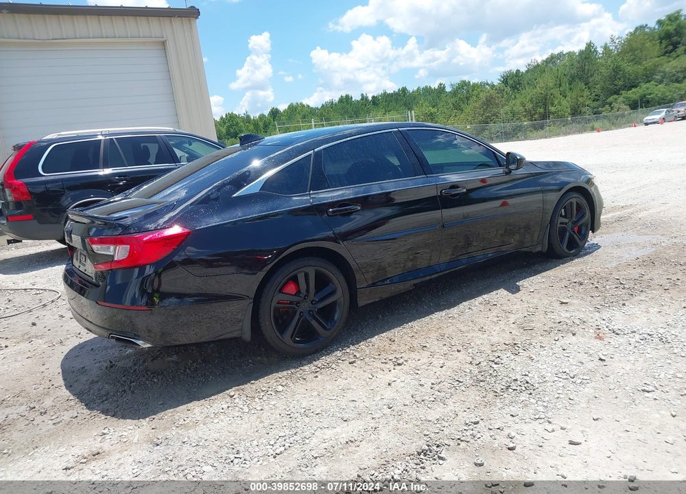 2018 HONDA ACCORD SPORT 2.0T VIN: 1HGCV2F33JA034524