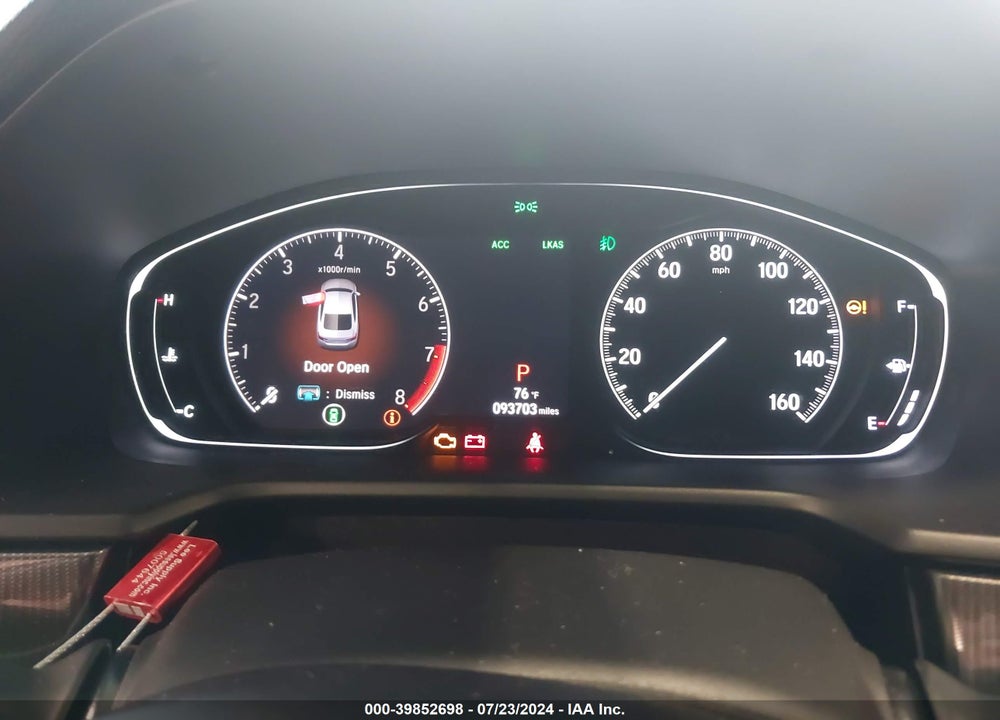 2018 HONDA ACCORD SPORT 2.0T VIN: 1HGCV2F33JA034524