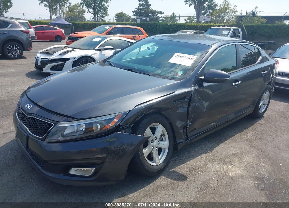 2015 KIA OPTIMA LX VIN: KNAGM4A74F5637455