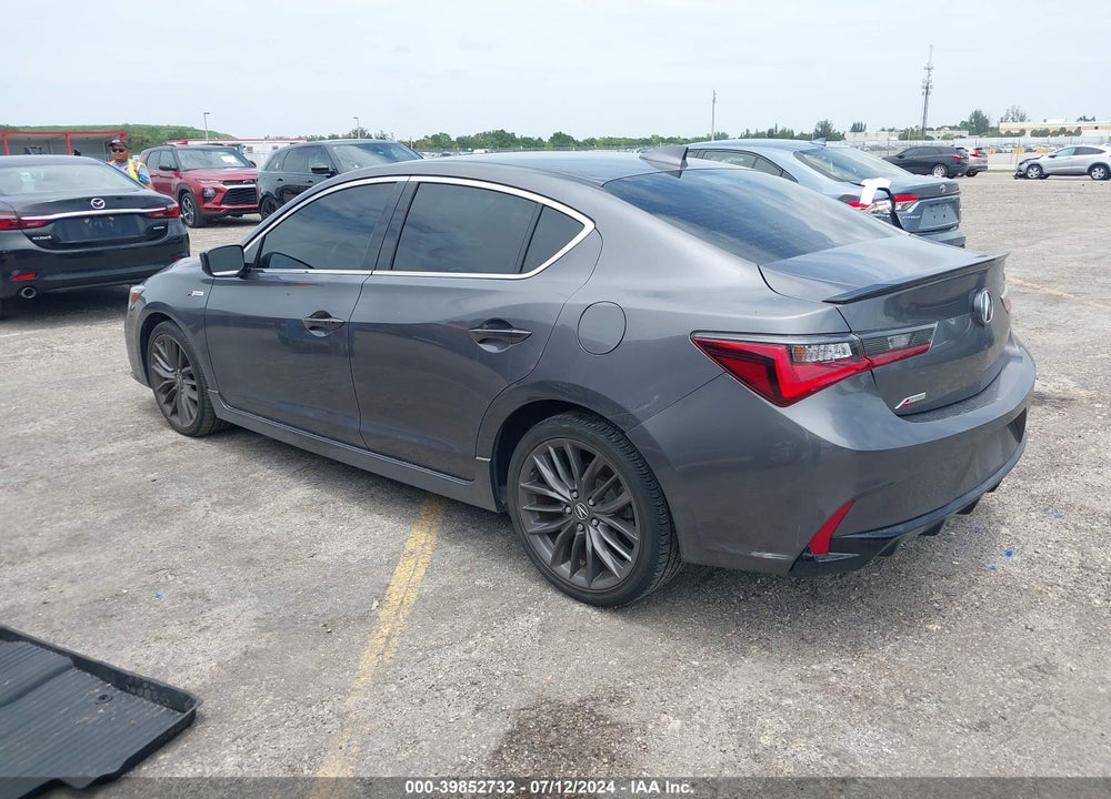 2019 ACURA ILX PREMIUM A-SPEC PACKAGES/TECHNOLOGY A-SPEC PACKAGES VIN: 19UDE2F88KA003741