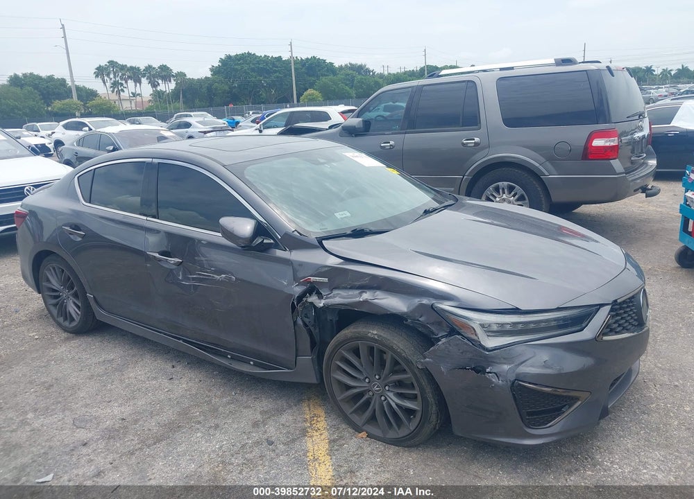 2019 ACURA ILX PREMIUM A-SPEC PACKAGES/TECHNOLOGY A-SPEC PACKAGES VIN: 19UDE2F88KA003741