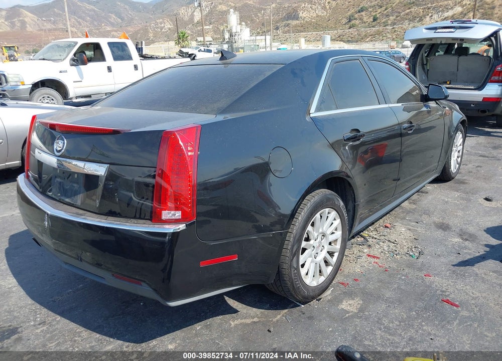 2012 CADILLAC CTS STANDARD VIN: 1G6DC5E57C0142024