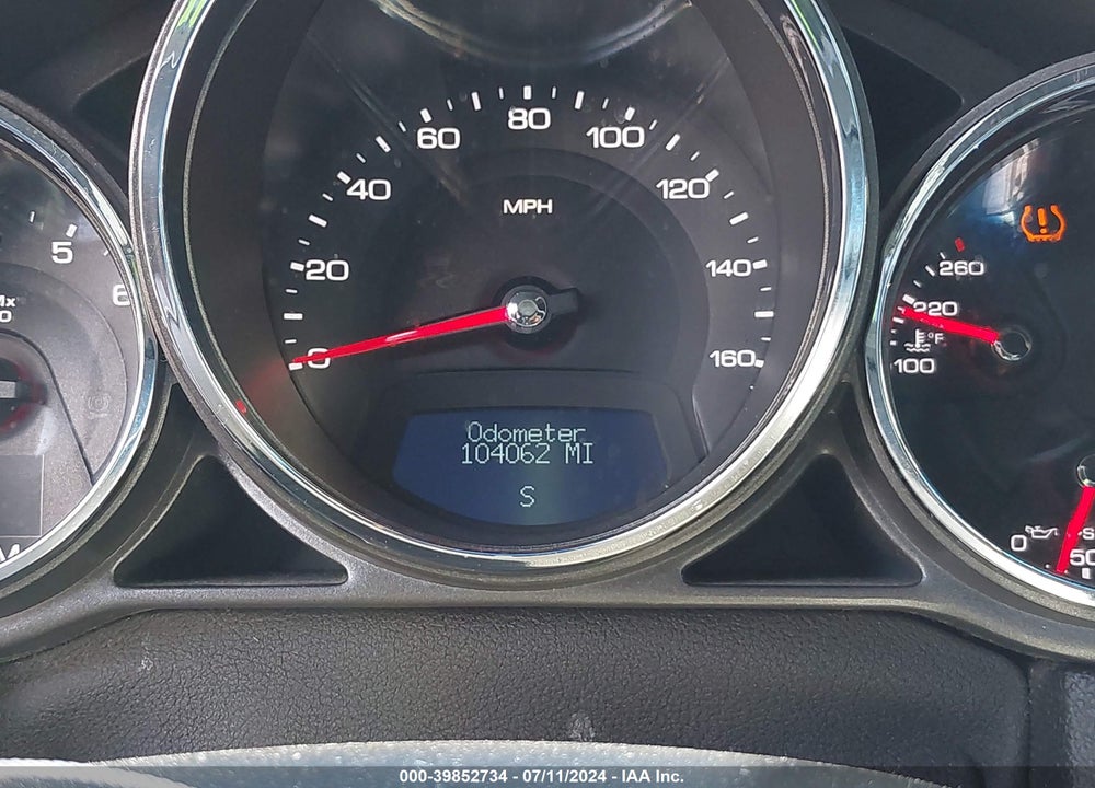 2012 CADILLAC CTS STANDARD VIN: 1G6DC5E57C0142024