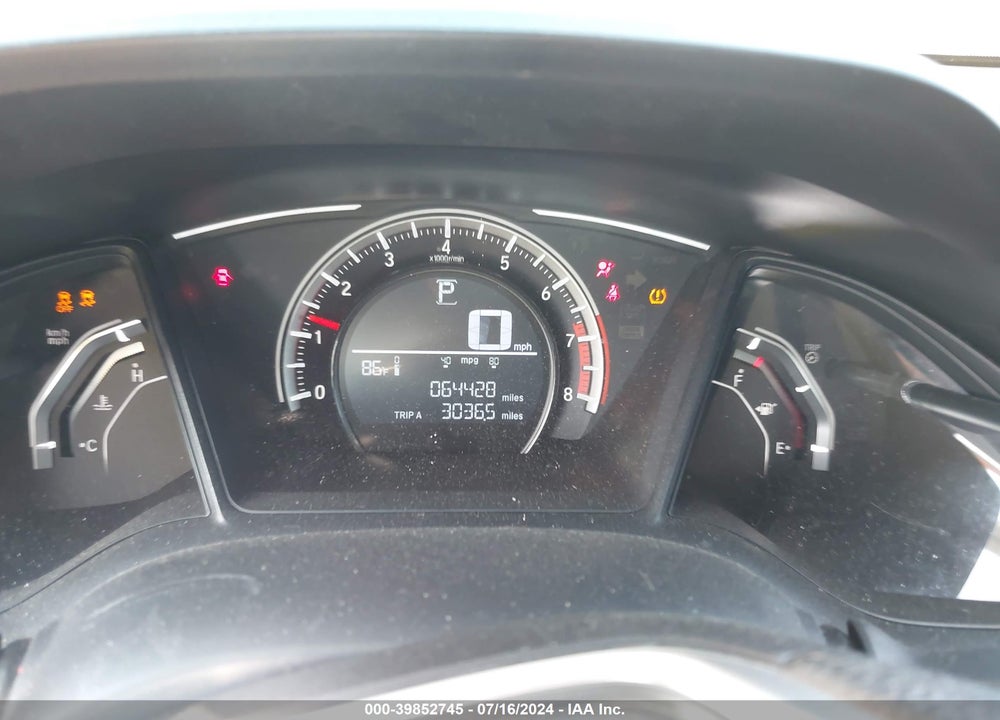 2017 HONDA CIVIC LX VIN: 2HGFC2F58HH560745