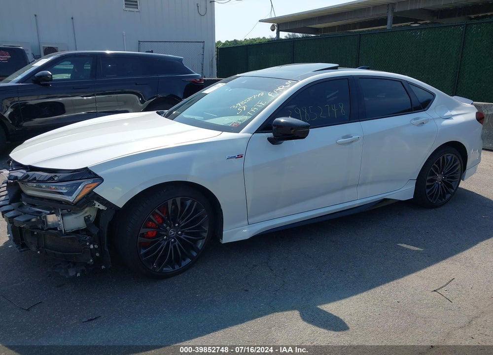 2022 ACURA TLX TYPE S VIN: 19UUB7F0XNA001154