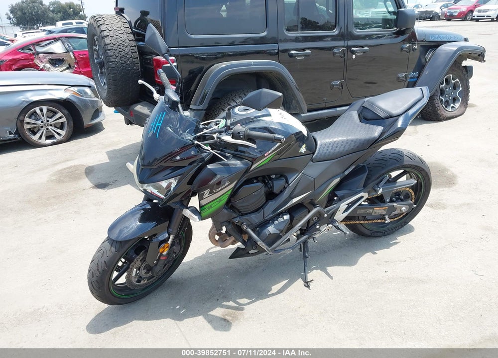 2016 KAWASAKI ZR800 B VIN: JKBZRCB18GDA16592