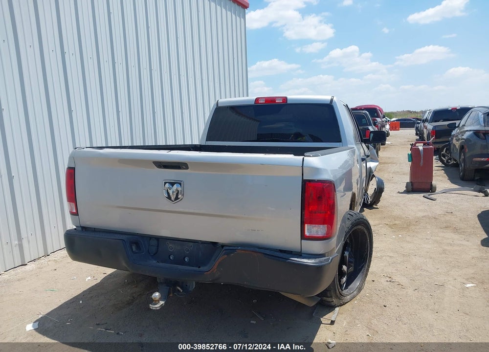 2019 RAM 1500 CLASSIC TRADESMAN QUAD CAB 4X2 6'4 BOX VIN: 1C6RR6FG0KS555565