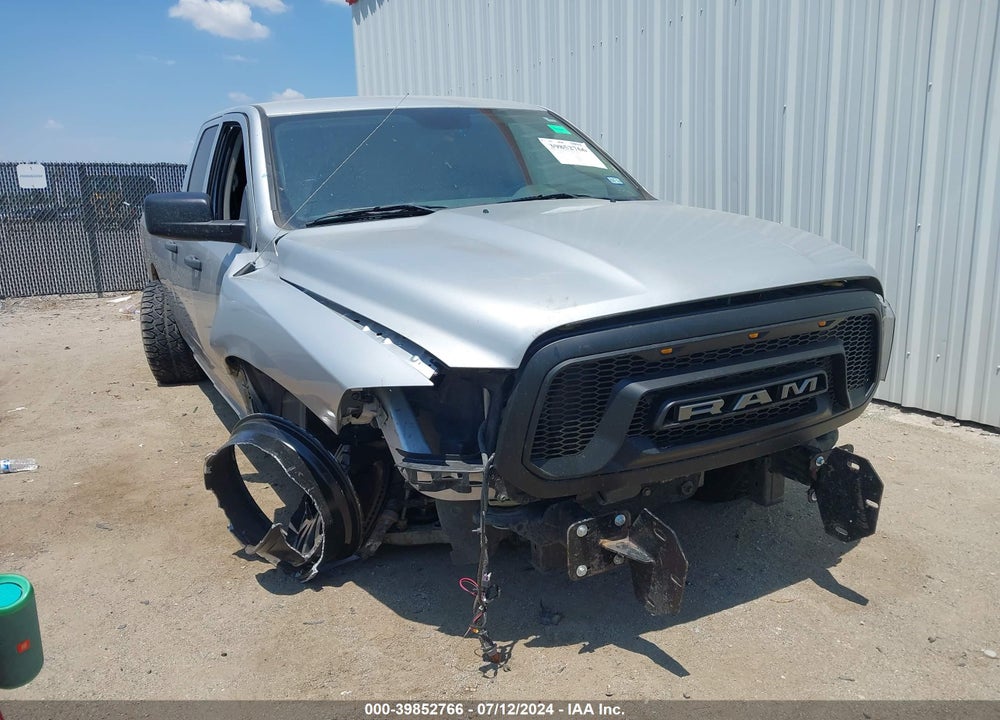 2019 RAM 1500 CLASSIC TRADESMAN QUAD CAB 4X2 6'4 BOX VIN: 1C6RR6FG0KS555565